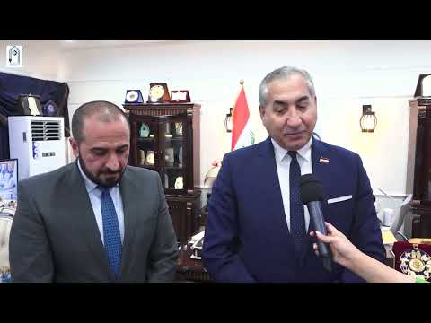 زيارة معالي وزير البيئة الى الجامعة التكنولوجية