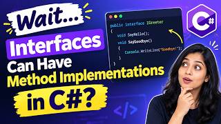 Wait… Interfaces Can Have Method Implementations in C# 🤯