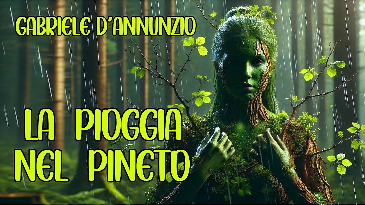 🌲🌧️🌲 LA PIOGGIA NEL PINETO, di Gabriele D'Annunzio (Analisi