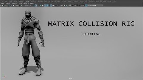 Matrix Collision Rig for Maya. Tutorial