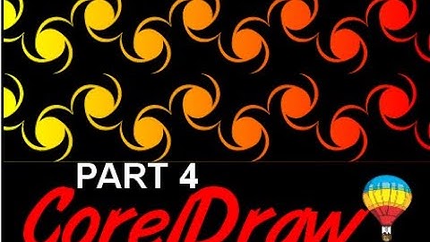 Corel Draw Tips & Tricks Cool steamless Pattern Part 4