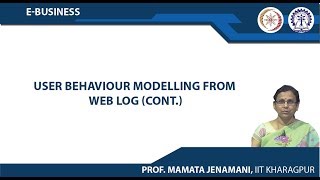 User behaviour modelling from web log (Cont.)
