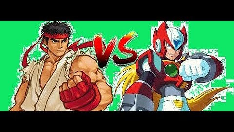 Tatsunoko Vs Capcom History / Arcade mode (TvC) - Ryu (Street Fighter) and Zero (Megaman X) !!!