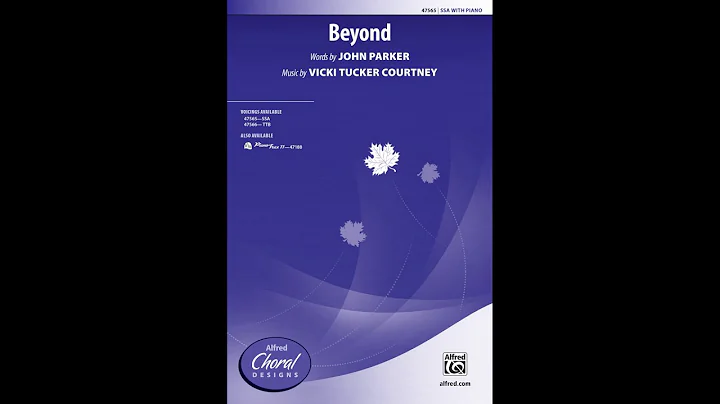 Beyond, by Vicki Tucker Courtney  Score & Sound