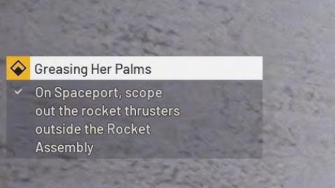 On Spaceport Scope Out the Rocket Thruster Outside Rocket Assembly in Arc Raiders-Greasing Her Palms