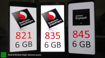 Galaxy S9 Plus vs OnePlus 5T vs OnePlus 3T - Speed Test - Snapdragon 845 (Exynos 9810) vs 835 vs 821