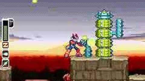 Megaman Zero 2 intro stage
