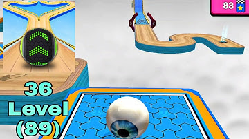 Going Balls  -  Part 36 level 89 Gameplay Walkthrough  ARMA (iOS & Android)