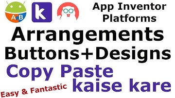 How to copy arrangement in Thunkable | App Inventor Design Copy Paste | Copy Screen