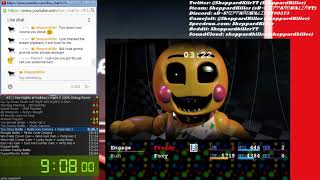 FNaFB 1 Night X 100% Debug Room Speedrun [17:44.94 LIVE WR]