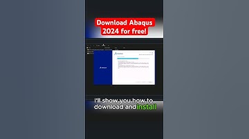 Download Abaqus 2024 GRATIS (100% werkend) #shorts