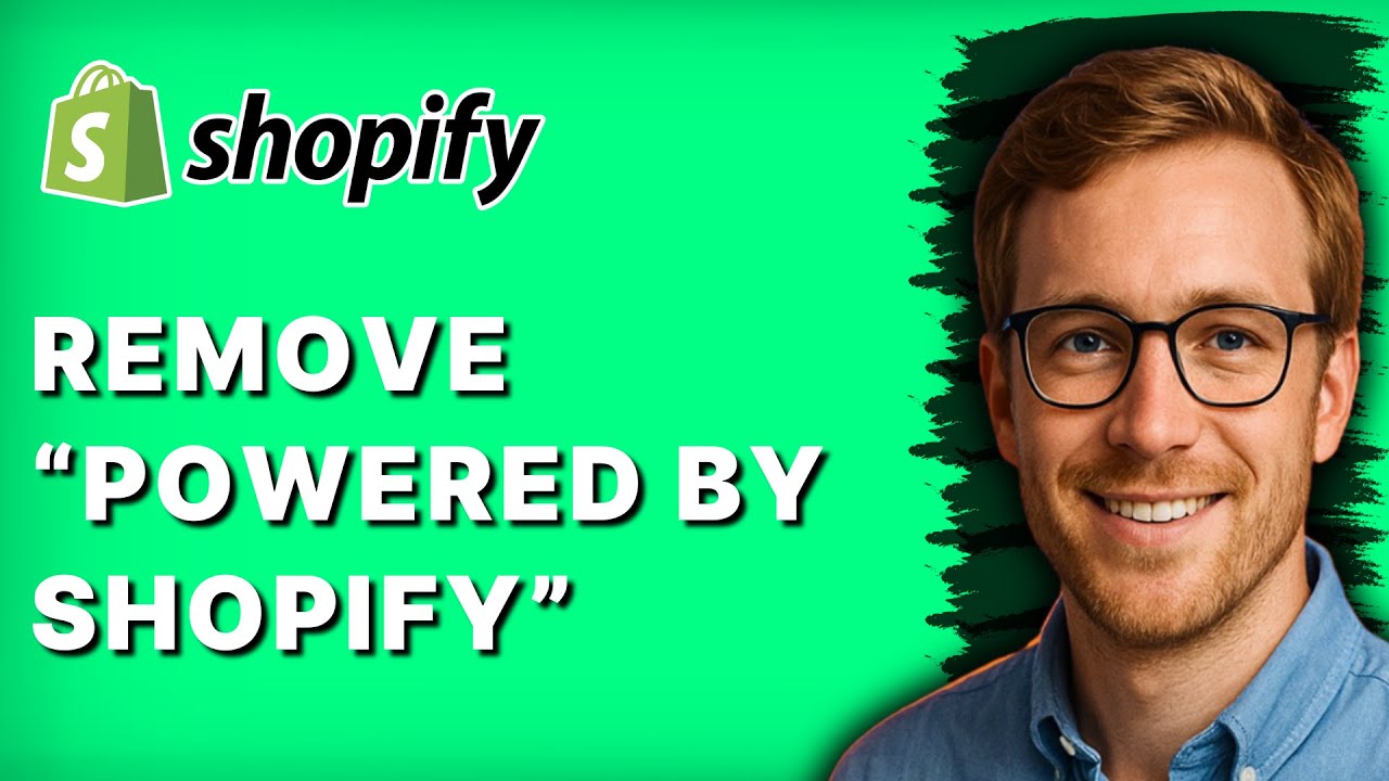 How to Remove “Powered by Shopify” in Shopify Sense Theme [2025 Guide ...