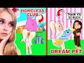 We Went To A HOMLESS CLUB ONLY And Gave Them Their *DREAM PETS* In Adopt Me! (Roblox)