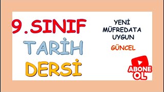 9. Sinif 1.Üni̇te Tari̇h Ve Zaman Konu Anlatimi