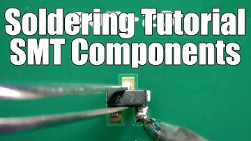 SDG #073 Solder SMT Components - Soldering Techniques #03 with PCBs from JLCPCB