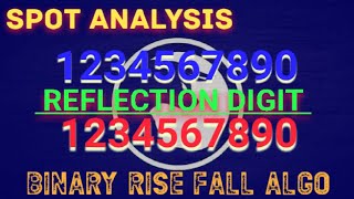 Binary Rise Fall Algorithm Last digit Reflection
