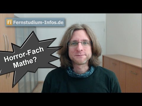 Wie schwer ist Mathe im Fernstudium? Welche YouTube Videos helfen?