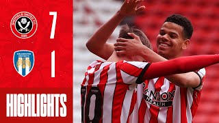 Sheffield United Under 21s 7-1 Colchester United | Highlights