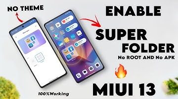 ENABLE MIUI 14 SUPER FOLDER 📁 In MIUI 13 Without Root & Theme | MIUI 14 Super Folder Features 🔥