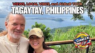 Starbucks Neighborhood Walks Tour of Our AirBnB in Tagaytay Philippines Links in Description
