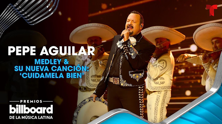 Pepe Aguilar interpreta 'Cuídamela Bien' | Premios Billboard 2024