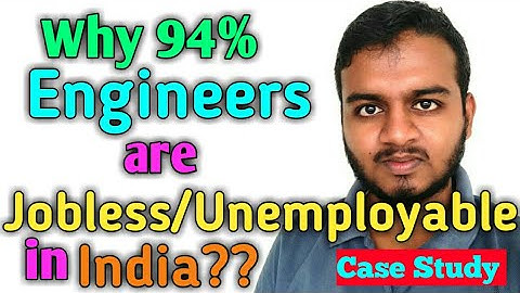 Why engineers are unemployed |why engineers are unemployed in india | why engineers are jobless