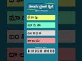 Find the Hidden Word Bible Quiz Telugu 👀 | Quick Quiz ✝️ #Shorts 136