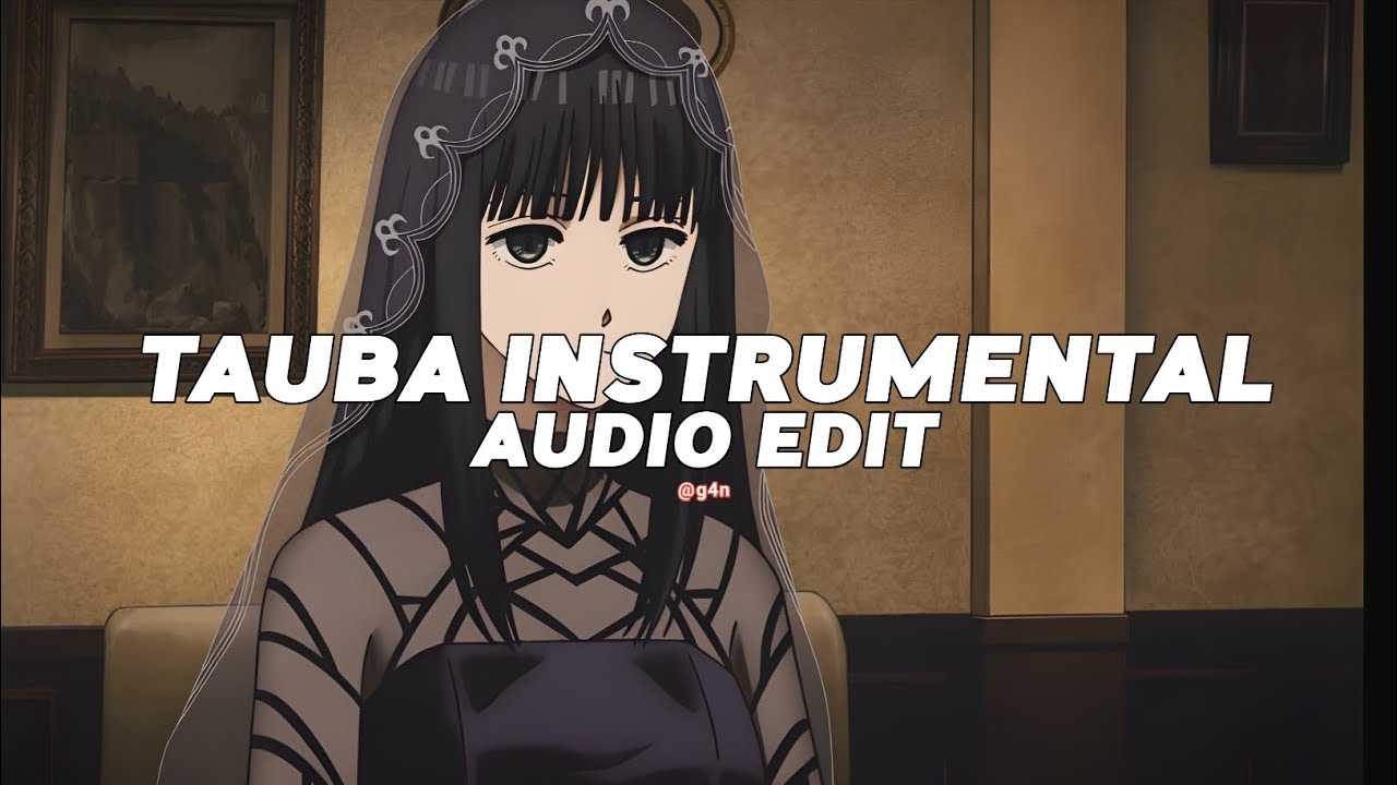 tauba (instrumental/nightcore) || shibu [edit audio] use 🎧 - YouTube