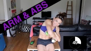 Seated Ab & Arm Workout for Disabled, Injured, Wheelchair bound or Amputee | KymNonStop screenshot 5