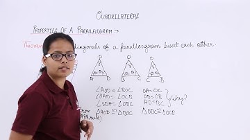 Theorem 8.6 of Properties of Parallelogram