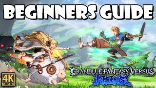The Beginners Guide to Granblue Fantasy Versus: Rising