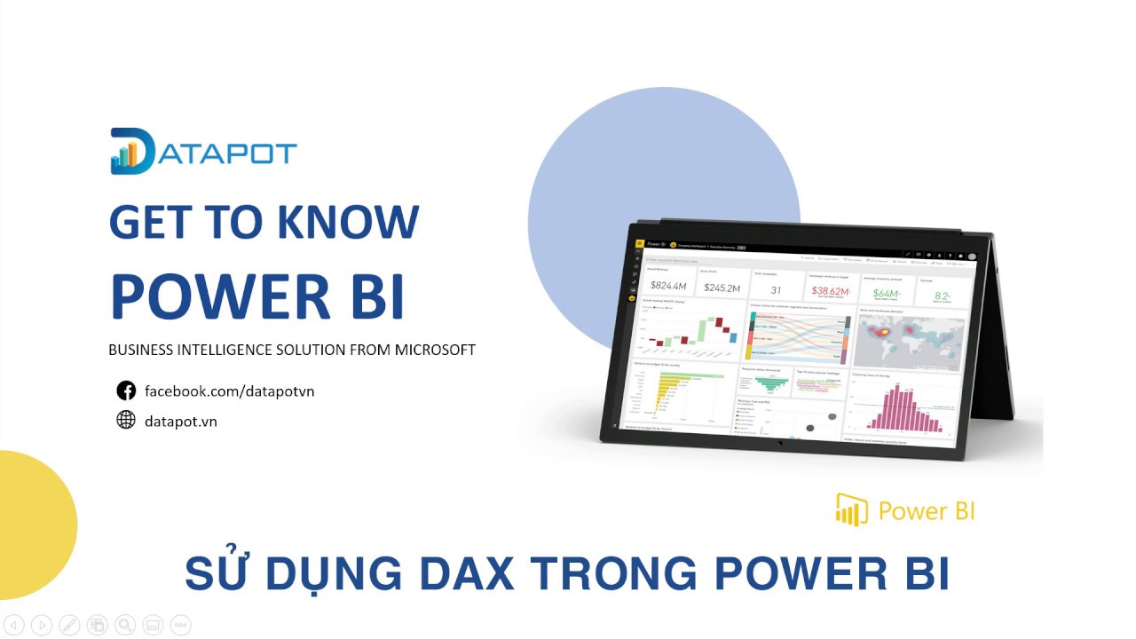 Bài 8 - Giới thiệu về Dax trong Power BI - youtube