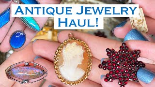 Antique Jewelry Haul! Some antique & vintage treasures I have found over the last few months