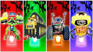 Crazy Escape From The Giant Cyborg Destroyer McQueen Cars VS Giant Demonic Spider McQueen Monster screenshot 1