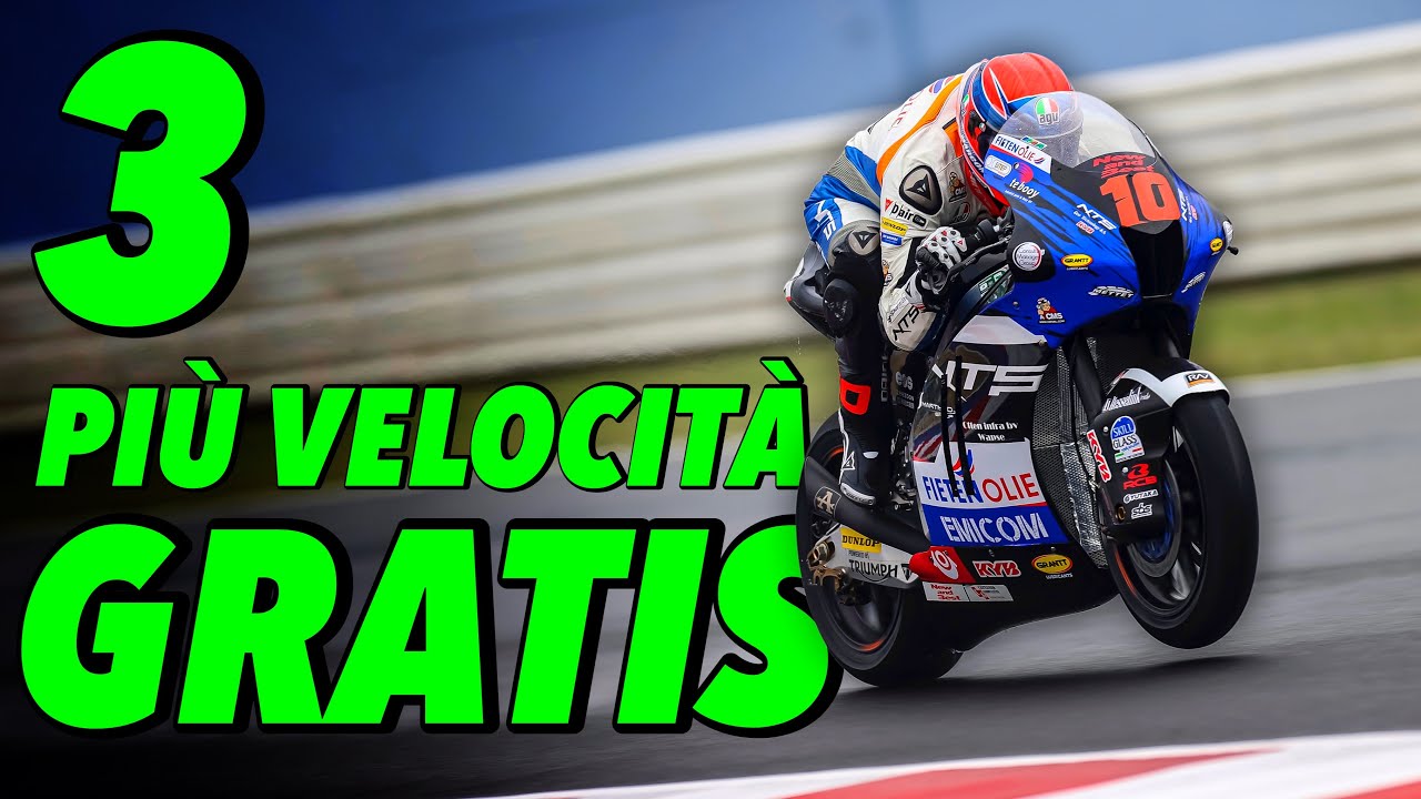 3 TRUCCHI PER ANDARE FORTE IN MOTO - il TERZO ti farà RISPARMIARE SOLDI - Tommaso Marcon
