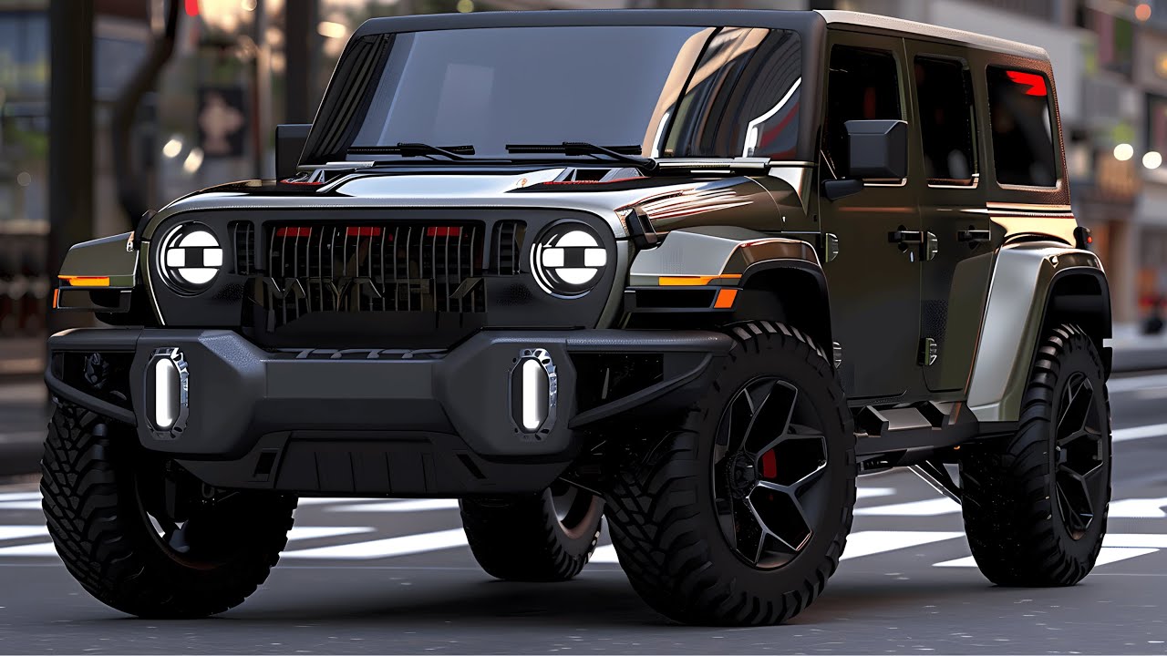 Jeep Wrangler Brute 2026 года наконец-то здесь — самый безумный редизайн Jeep на сегодняшний день!