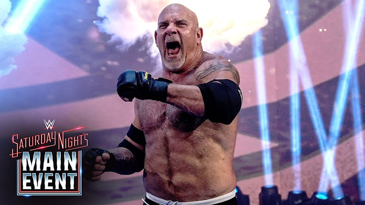 Goldberg makes final iconic walk to a WWE ring: Saturday Night’s Main Event, July 12, 2025