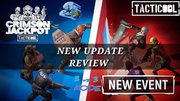Tacticool: NEW UPDATE Review - Crimson Jackpot 3vs3 mode New Event & MAV 1K New Special Weapon!