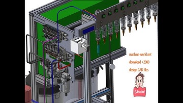 Grease filling machine-industrial 3D model: machine-world.net P764