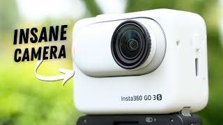 THIS Camera can capture perspectives NO OTHER Camera CAN! INSTA 360 GO 3S 4K!