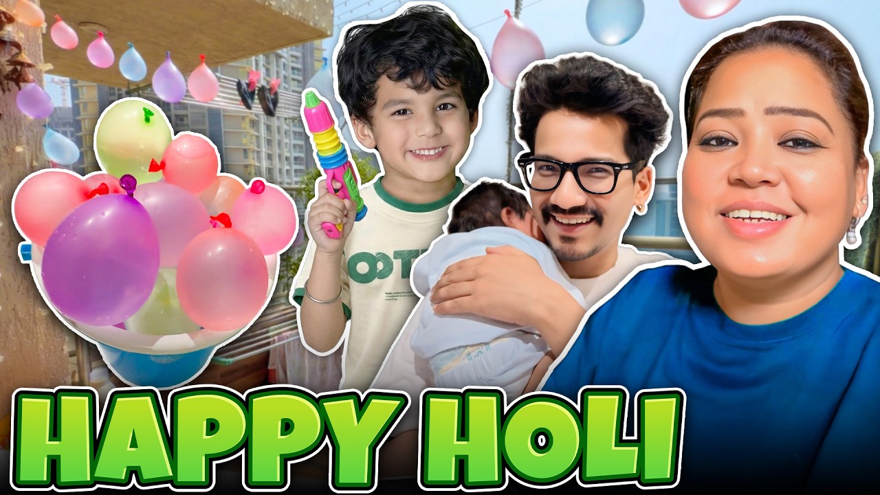 Humari Gubbaro Wali Holi 😃🎈 | Bharti Singh | Harssh Limbachiyaa | Golla
