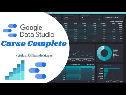 Curso Google Data Studio Utilizando Mapas Tutorial Passo a Passo - YouTube