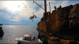 картинка: Легендарная Териберка на мотоциклах. Пробуем добраться до военного маяка.