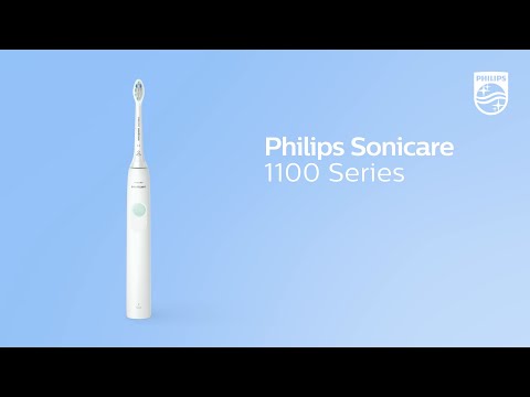 Электрическая зубная щетка Philips Sonicare HX3641/01 1100 Series видео