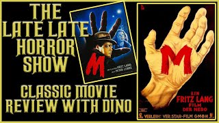 M 1931 Peter Lorre | Fritz lang | Classic Horror Movie Crime Discussion With Dino