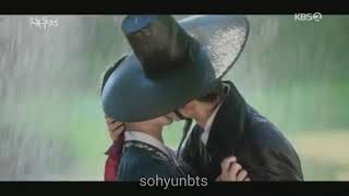 [Kiss Scene] Kim Sohyun X Jang Dong Yoon The Tale Of Nokdu ft. Song Kang Love Alarm