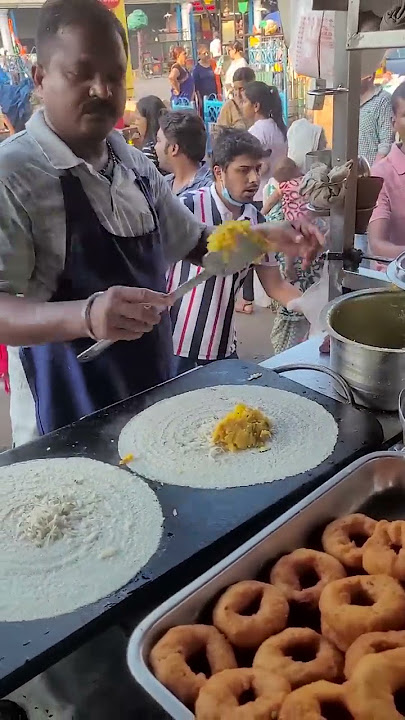 Cripsy Roasted Masala Dosa Recipe || How To Make Crispy Masale Dosa#shorts