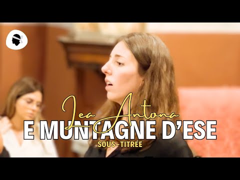 Image du reportage Chant Corse ⸱ Lea Antona - E Muntagne D'Ese (2023) (Ricordi di Petru Pà)