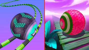 Going Balls VS Rollance Ball, Android iOS Gameplay | Walkthrough , Ball Colour Run  New Update