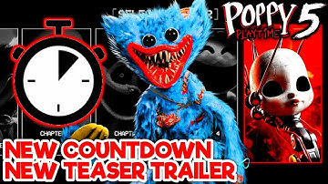Poppy Playtime Chapter 5 - NEW COUNTDOWN for SOMETHING BIG and NEW CHARACTERS for NEW MERCH 😃